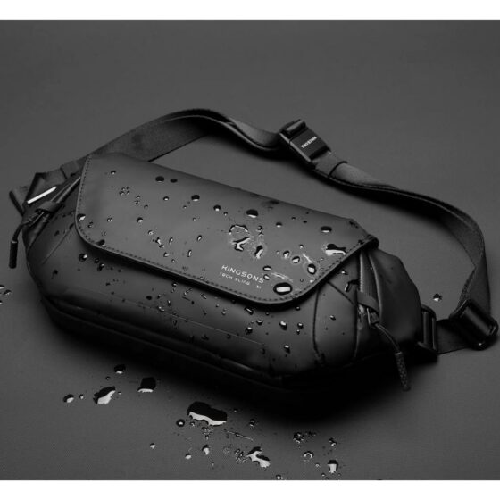 Kingsons s3266 tech XI pro waist bag black water jpg