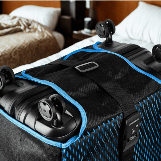 Luggage Glove DUO Lifestyle Blue hotel png