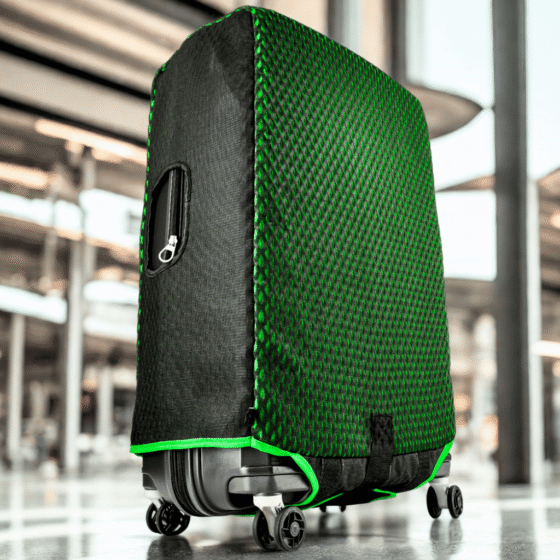 Luggage Glove DUO Lifestyle Green airport png