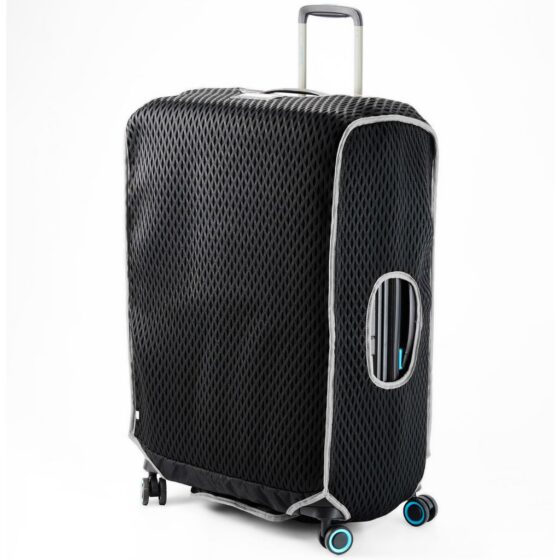 Luggage Glove Diamond Silver Large Front3qrtr