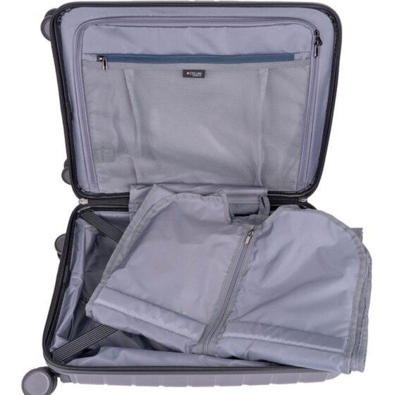 Microlite Business 55cm Easy Access Carry On Spinner 86651 Hard Interior
