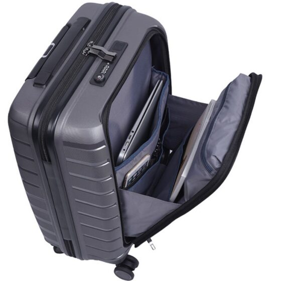 Microlite Business 55cm Easy Access Carry On Spinner 86651 Hard Top