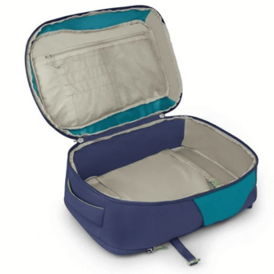 Osprey Daylite 35L carry on travel pack interior png