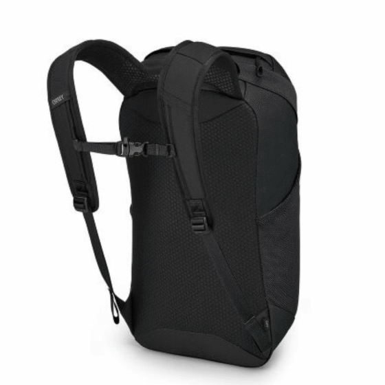 Osprey Fairview 15L Travel backpack black rear3qrtr png