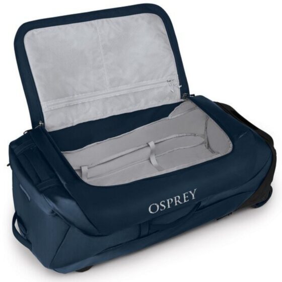 Osprey New Rolling Transporter 120l Venturi Blue Interior