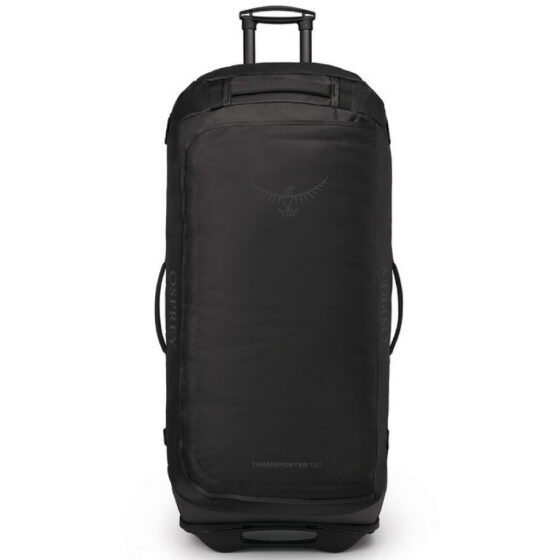 Osprey New Transporter AI10006359 120L wheeled duffel black front jpeg