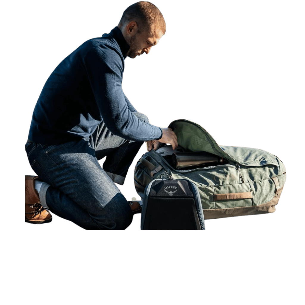 Osprey New Transporter Duffle Bag features