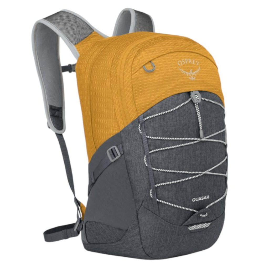 Osprey Quasar AI10004600 Backpack grey front 3qrtr jpg