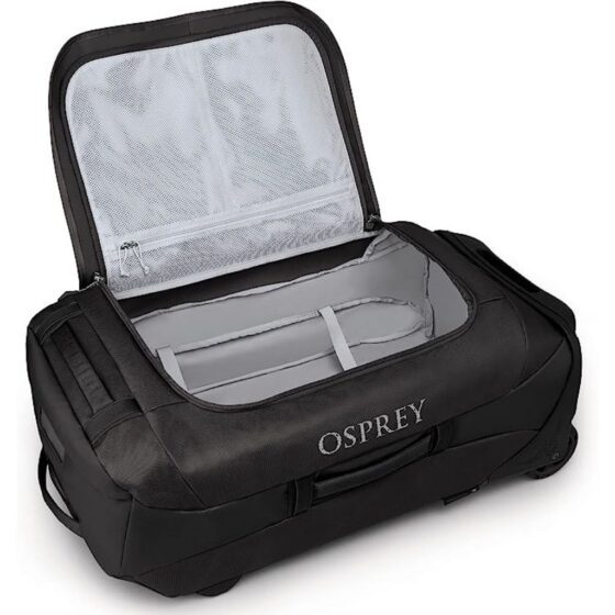 Osprey Rolling Transporter 90l Duffle Black Interior