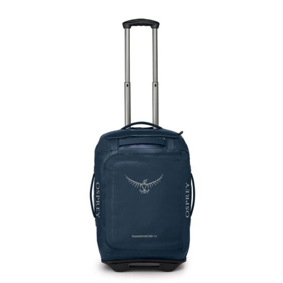 Osprey Rolling Transporter 40l Carry On Duffle Venturi Blue Front