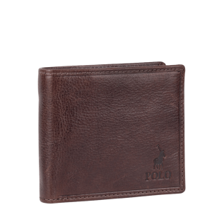 Polo_Chobe_59953_Leather_brown_billfold_top_flap_front3qrtr