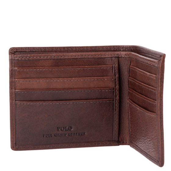 Polo Chobe LEather credit card wallet PO59908 brown inteiror1 png