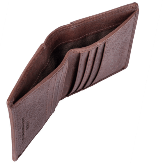 Polo Chobe Leather credit card wallet PO59913 brown interior2 png