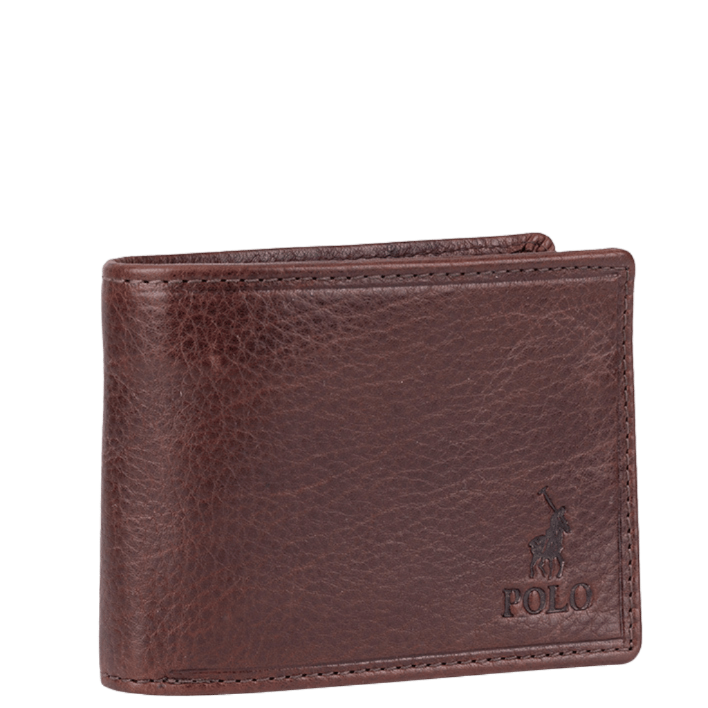 Polo Chobe PO59920 Leather multicard and coin wallet brown front3qrtr png