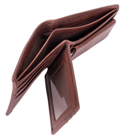 Polo Chobe PO59920 Leather multicard and coin wallet brown interior2 png
