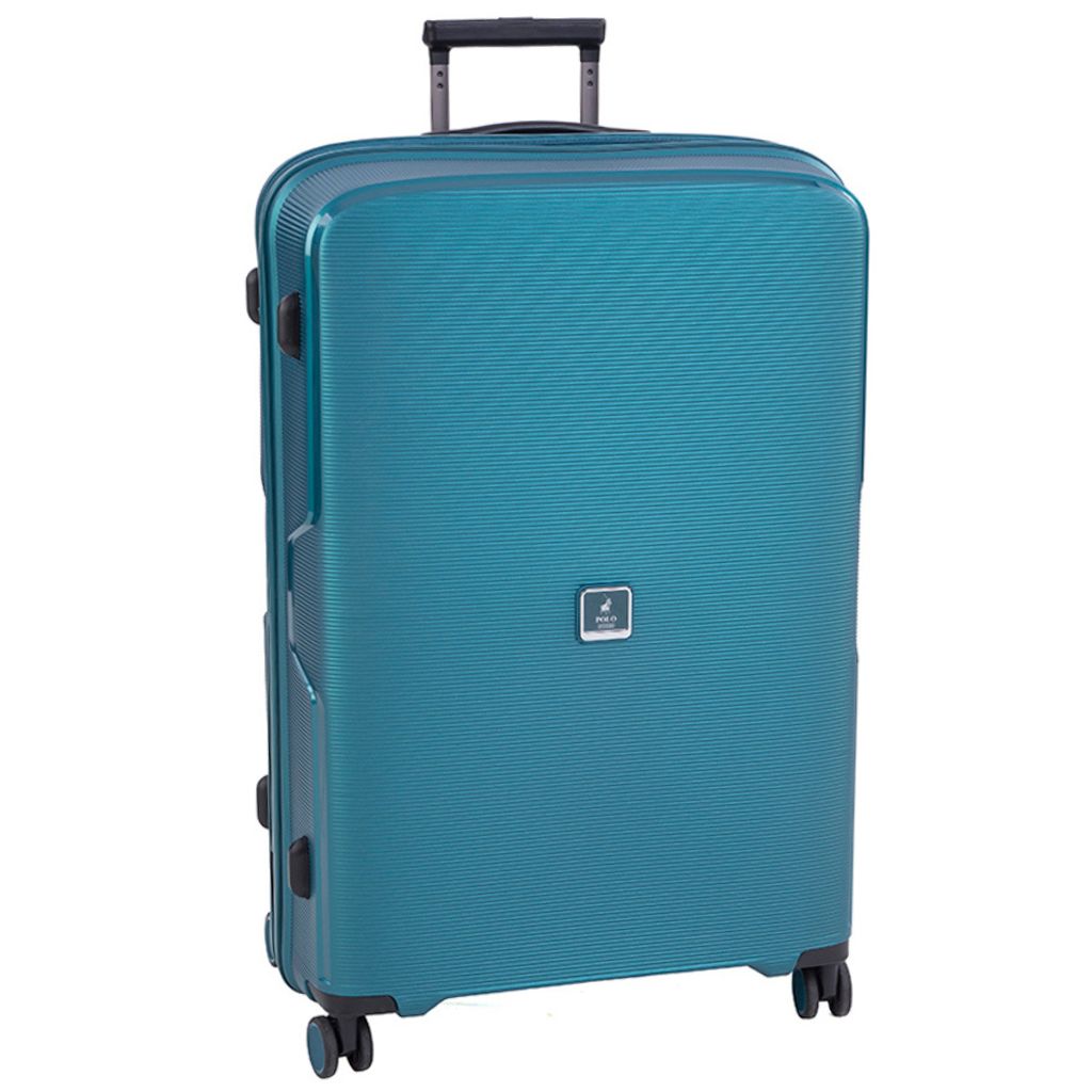 Polo Horizon Spinner Luggage Po470 Teal 75 Front3qrtr