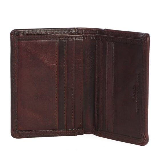 Polo Kenya Leather Card Wallet PO45013 Brown interior1 jpg