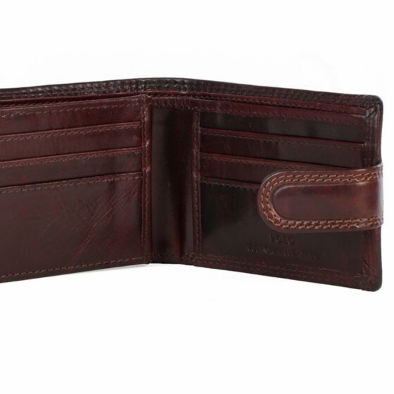 Polo Kenya Leather Small Multicard Wallet Brown PO45019 interior1 jpg