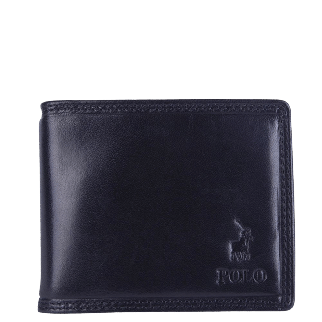 Polo Kenya Leather Wallet PO45010 black transp