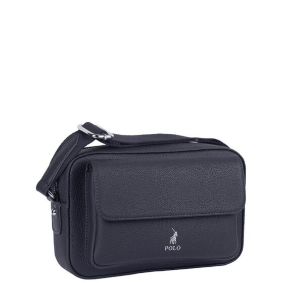 Polo Lyon Camera Bag Pos43126 Black Front3qrtr Primary
