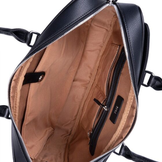 Polo Lyon Laptop Shoulder bag POS43185 black interior1 jpg