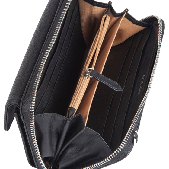 Polo Lyon Phone Sling Handbag POS43161 black interior1