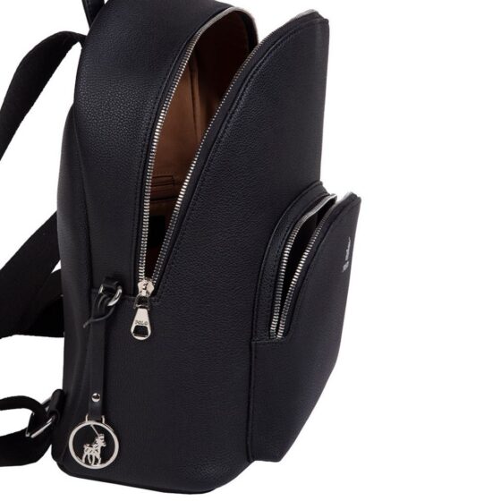 Polo Lyon Adies Backpack Pos43148 Black Side
