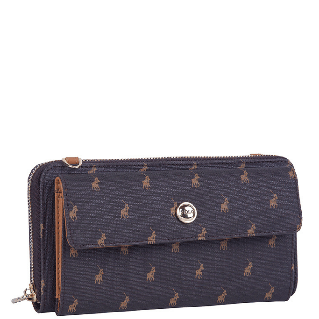 Polo New Iconic POS43261 Phone sling brown front3qrtr png