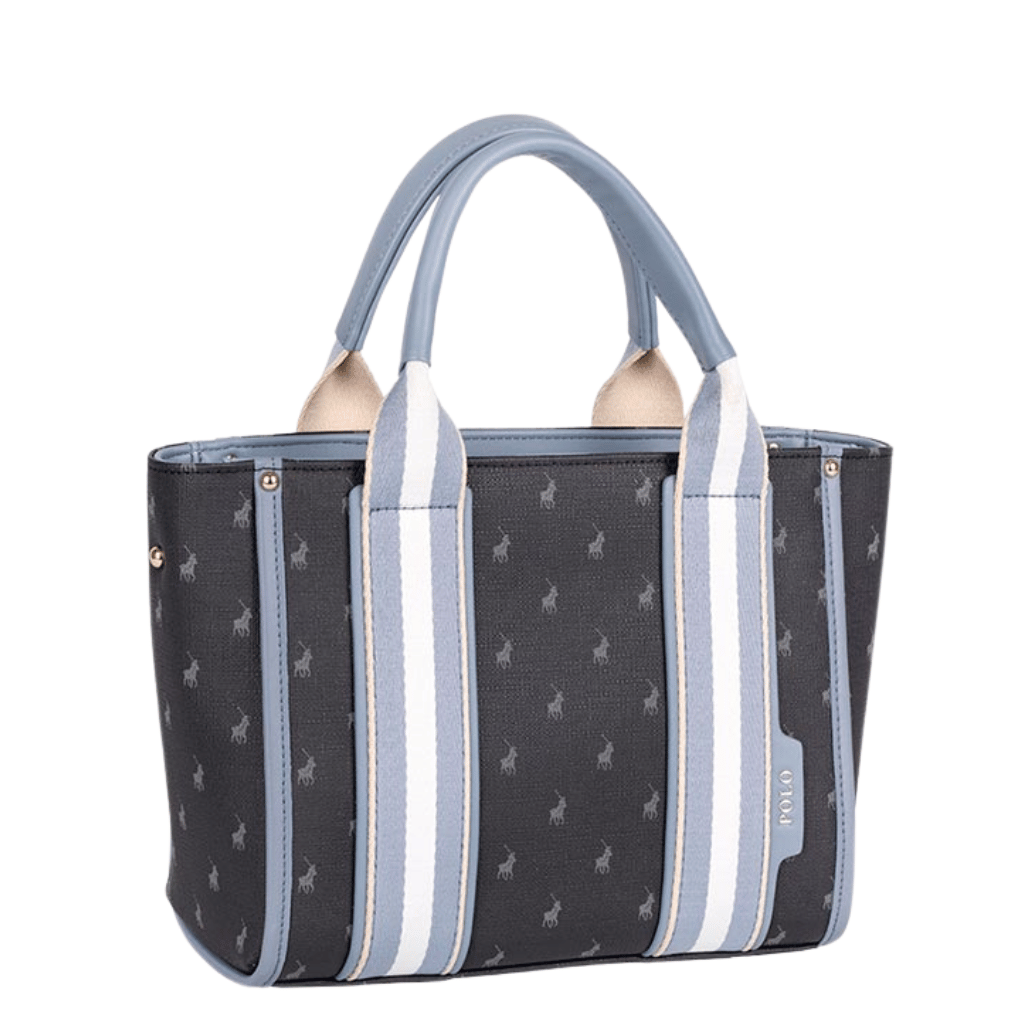Polo POS50305 Sicily Small Shopper Black front3qrtr primary png