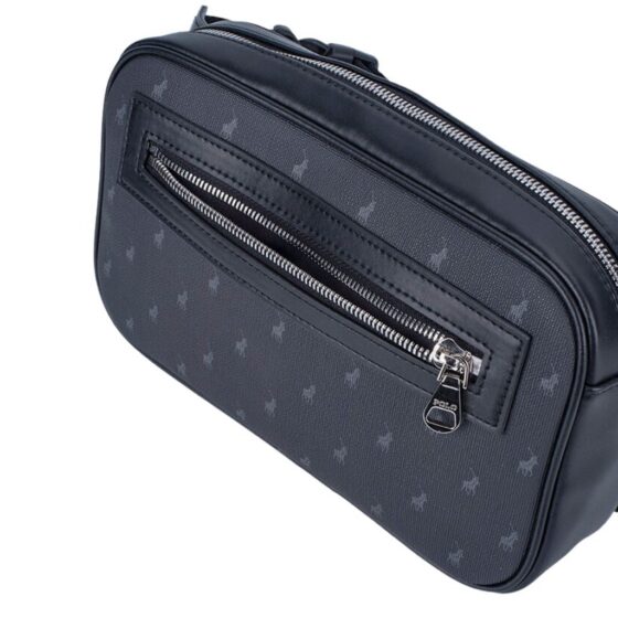 Polo Signature Lifestyle Pos44721 Belt Bag Black Front Zip