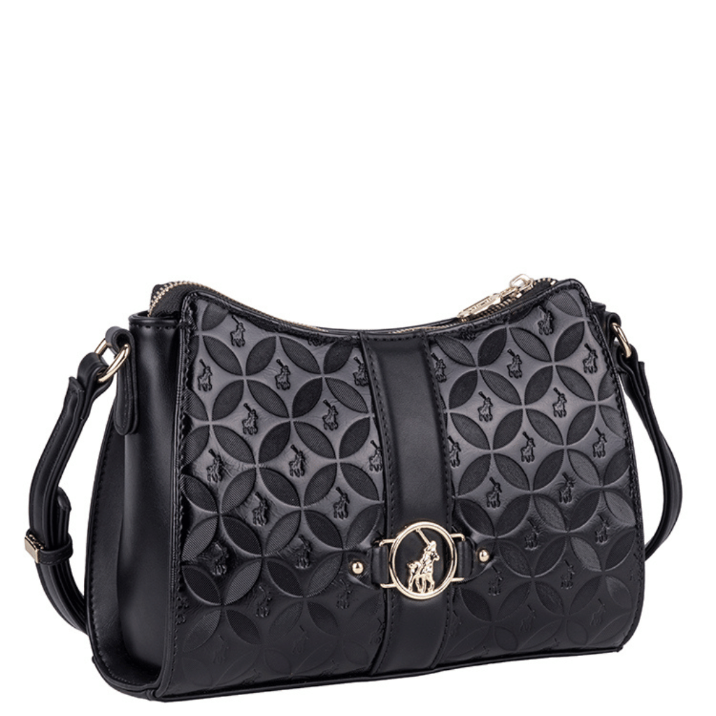 Polo Sinclair Small Sling POS50623 Black front3qrtr png