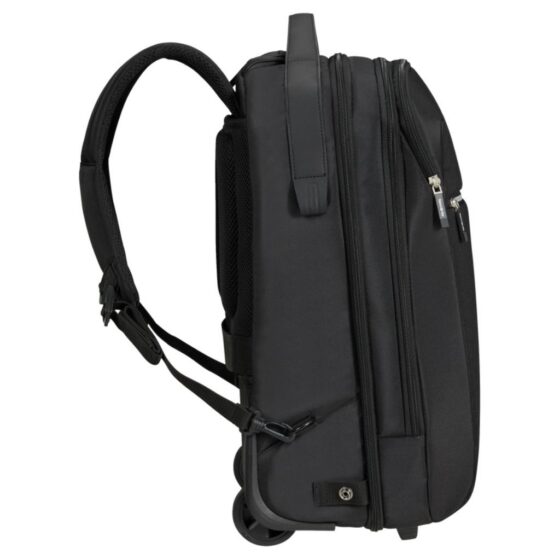 Samsointe Litepoint 17 3 Laptop trolley Backpack Black KF2 side jpg