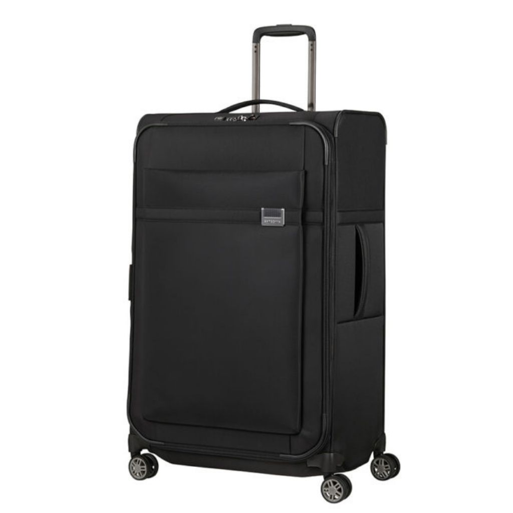 Samsonite Airea KE0 Spinner Luggage 78 Black front3qrtr jpg
