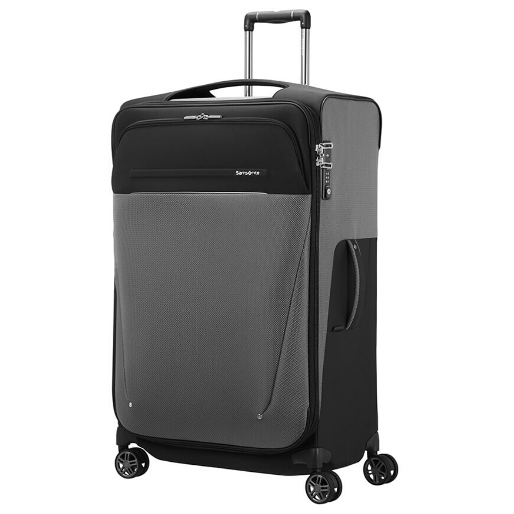 Samsonite BLiteIcon 78 Black Front3Qrtr jpg