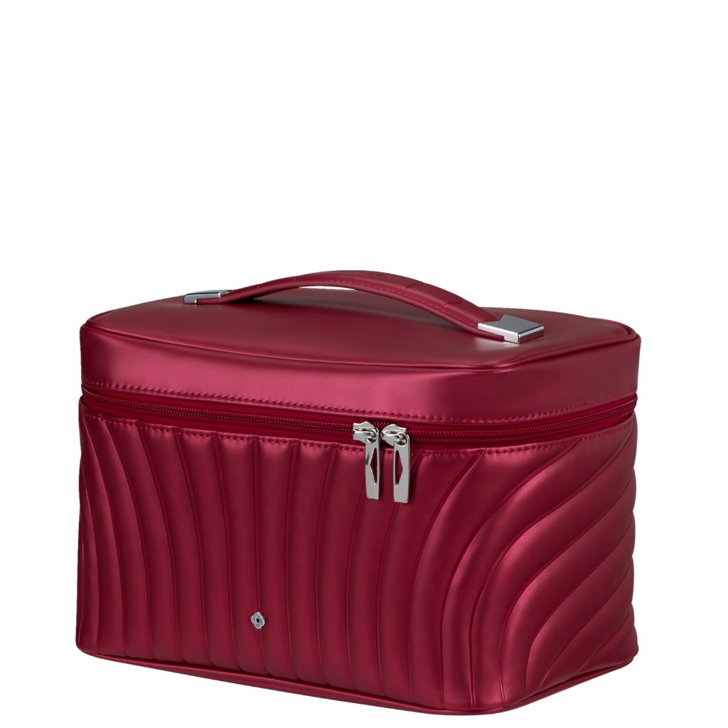 Samsonite C Lite Beauty Case K16 Red Front3qrtr Primary