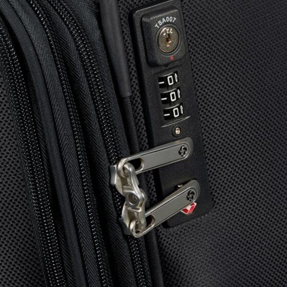 Samsonite DLite Spinner luggage KG6 black TSA lock jpg