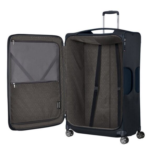 Samsonite DLite Spinner luggage KG6 midnight blue 83 interior jpg