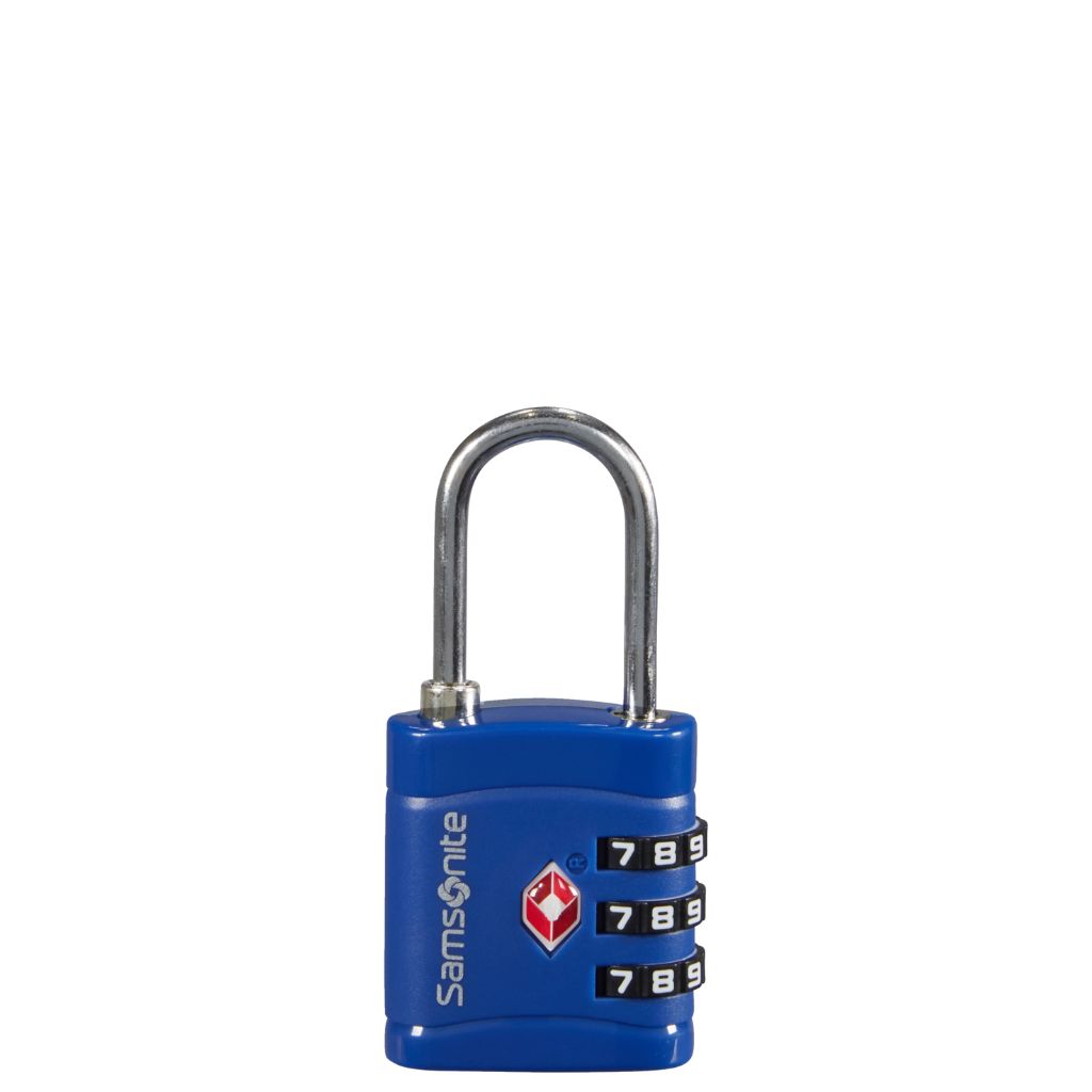 Samsonite Global Ta Tsa Combination Lock Midnight Blue Front Primary