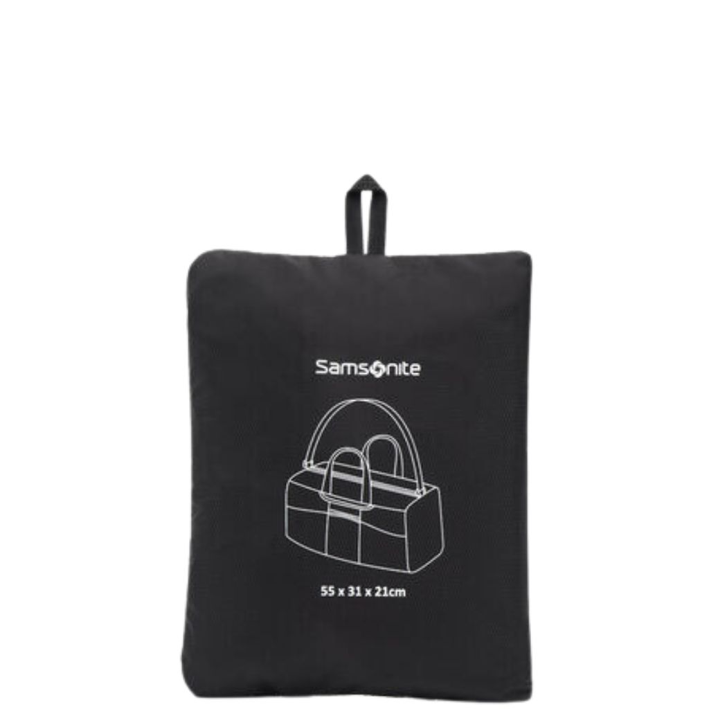 Samsonite Global Ta Foldable Duffle Bag Black Packaging