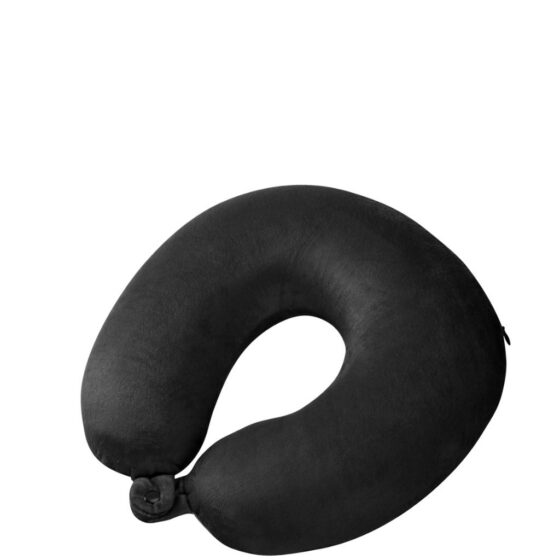 Samsonite Global Ta Memory Foam Pillow Black Front3qrtr Primary