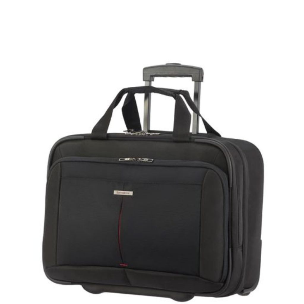 Samsonite Guardit 2 Rolling Tote 17 Inch Black Cm5 Front3qrtr Primary