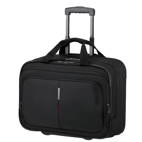 Samsonite Guardit 3 17 inch Rolling Tote Black front3qrtr png