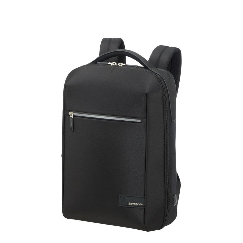 Samsonite Litepoint KF2 Black Backpack 14 1 front3qrtr primary jpg