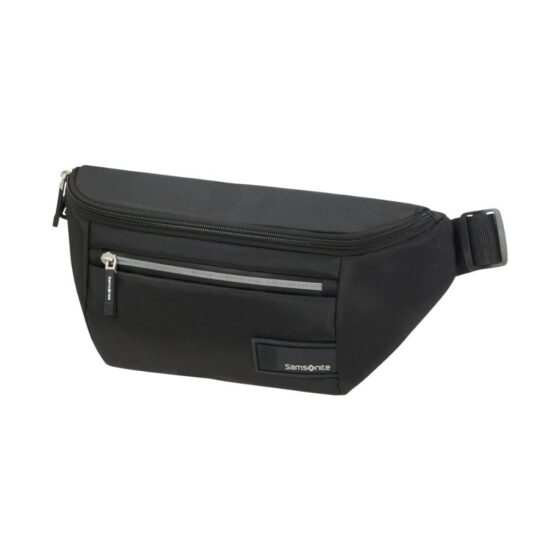 Samsonite Litepoint KF2 Waist Bag Black front3qrtr jpg