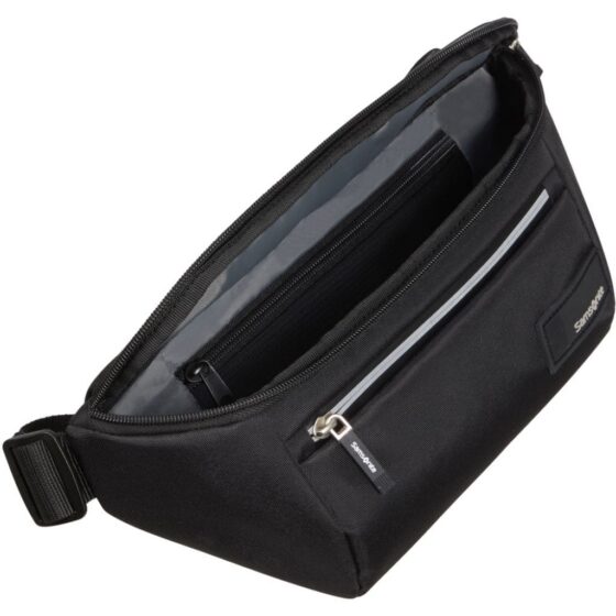 Samsonite Litepoint KF2 Waist Bag Black interior jpg