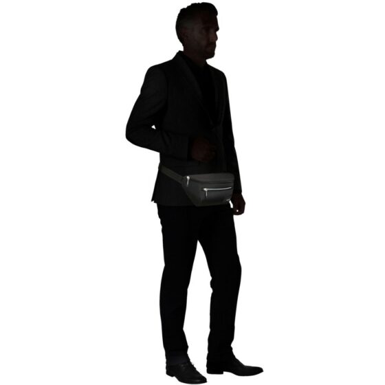 Samsonite Litepoint KF2 Waist Bag Black lifestyle jpg