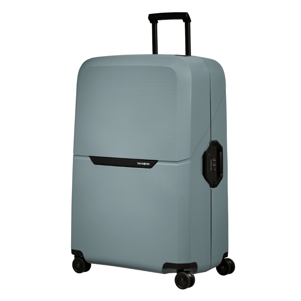 Samsonite Magnum Eco 81 Ice Blue front3qrtr