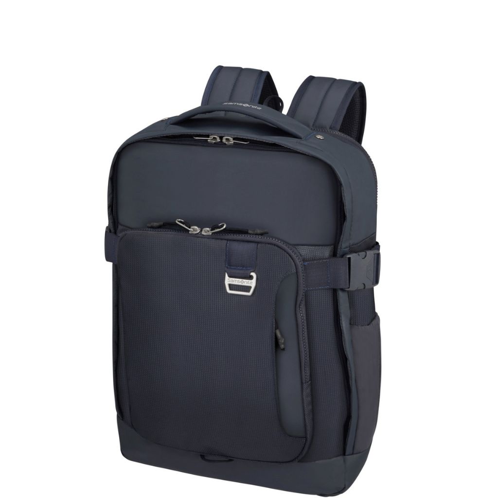 Samsonite Midtown Ke3 Laptop Backpack Navy Blue Large Front3qrtr Primary