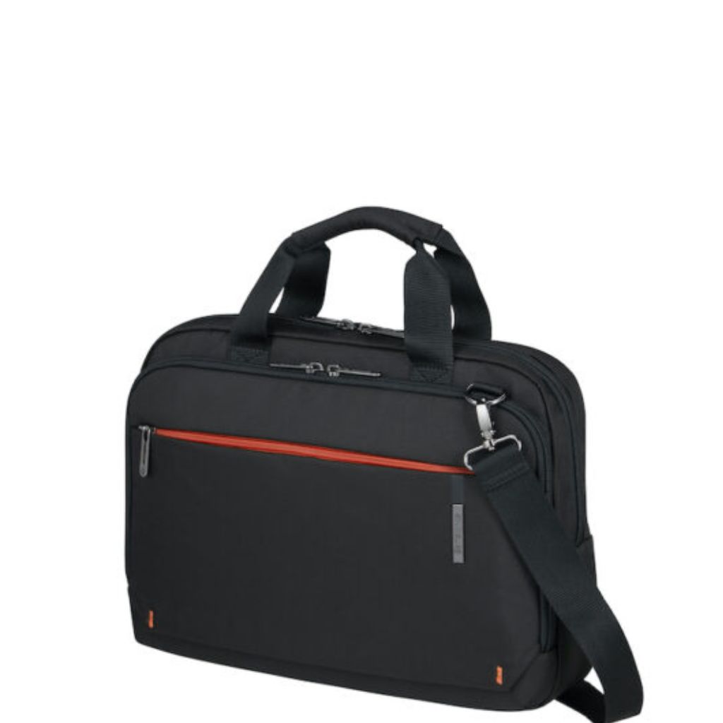 Samsonite Network 4 Bilhandle Kki3 Black 14 Inch Front3qrtr Primary