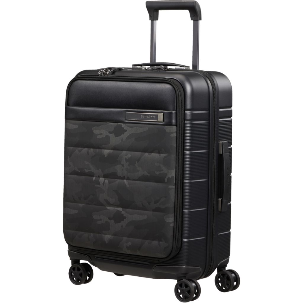 Samsonite Neopod Kh3 Easy Access Business Spinner Camo Front3qrtr